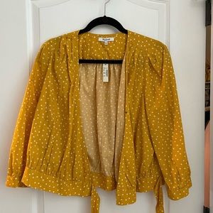 Madewell Wrap Start Shirt